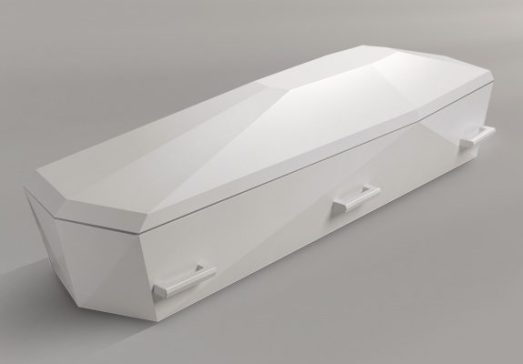 Kiste Diamant Hvid 32